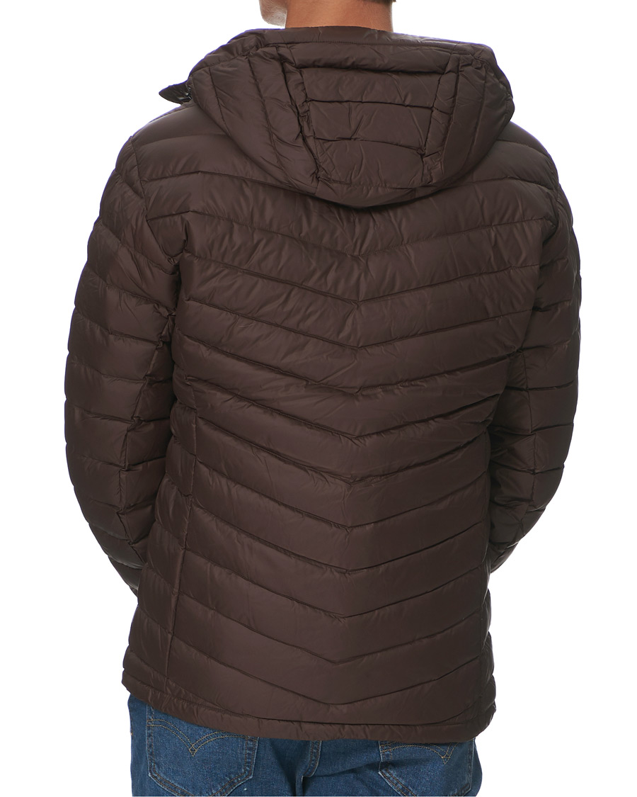 Uomini | Giacche | Peak Performance | Frost Liner Down Hooded Jacket Ridge Rock