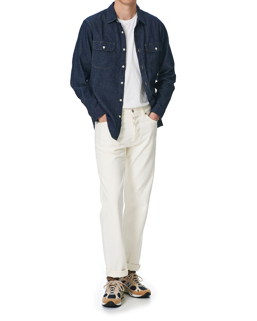 Uomini | Camicie | Levi's | Jackson Worker Shirt Hemp Rinse