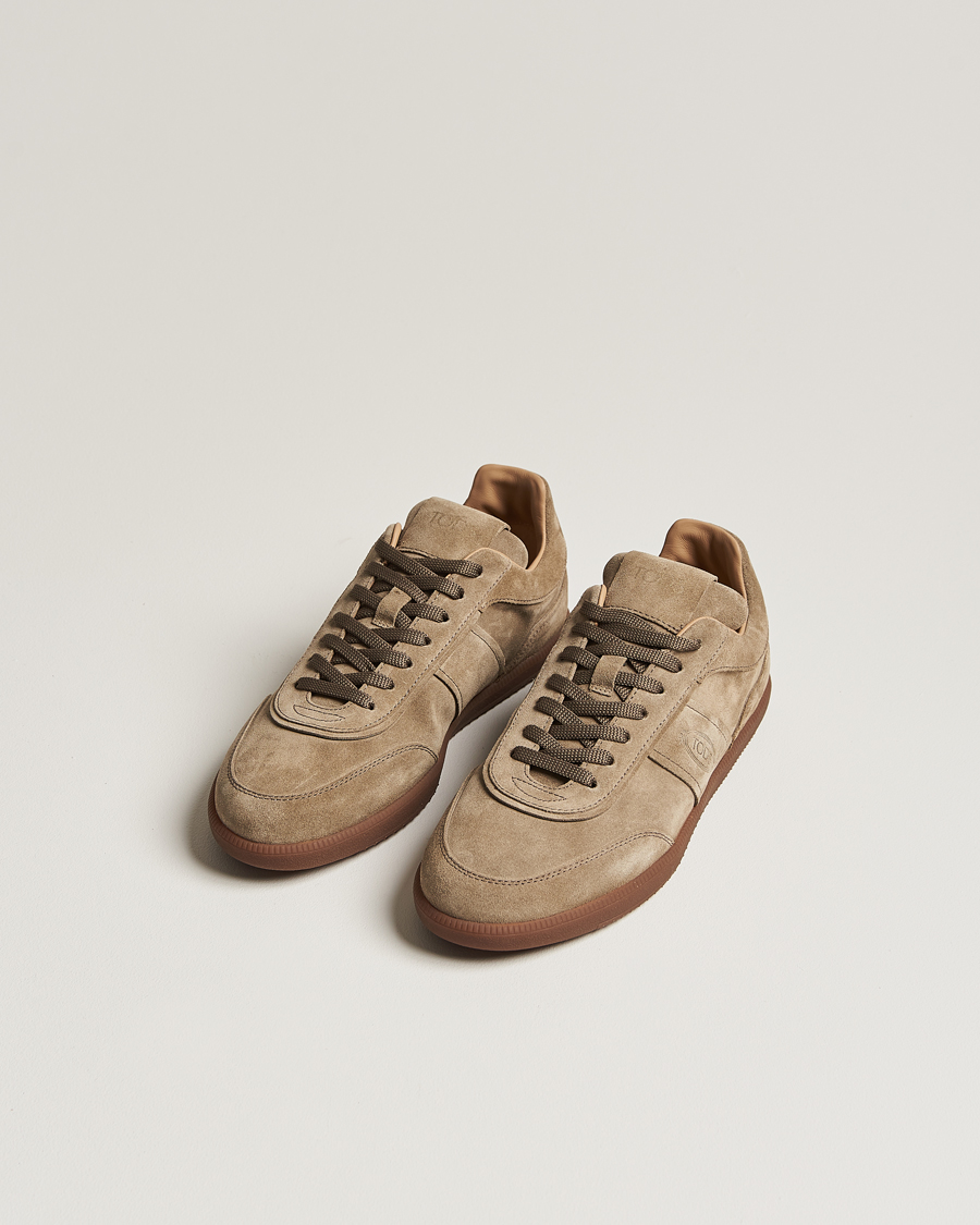 Uomini | Tod's Cassetta Leggera Sneaker Beige Suede | Tod's | Cassetta Leggera Sneaker Beige Suede