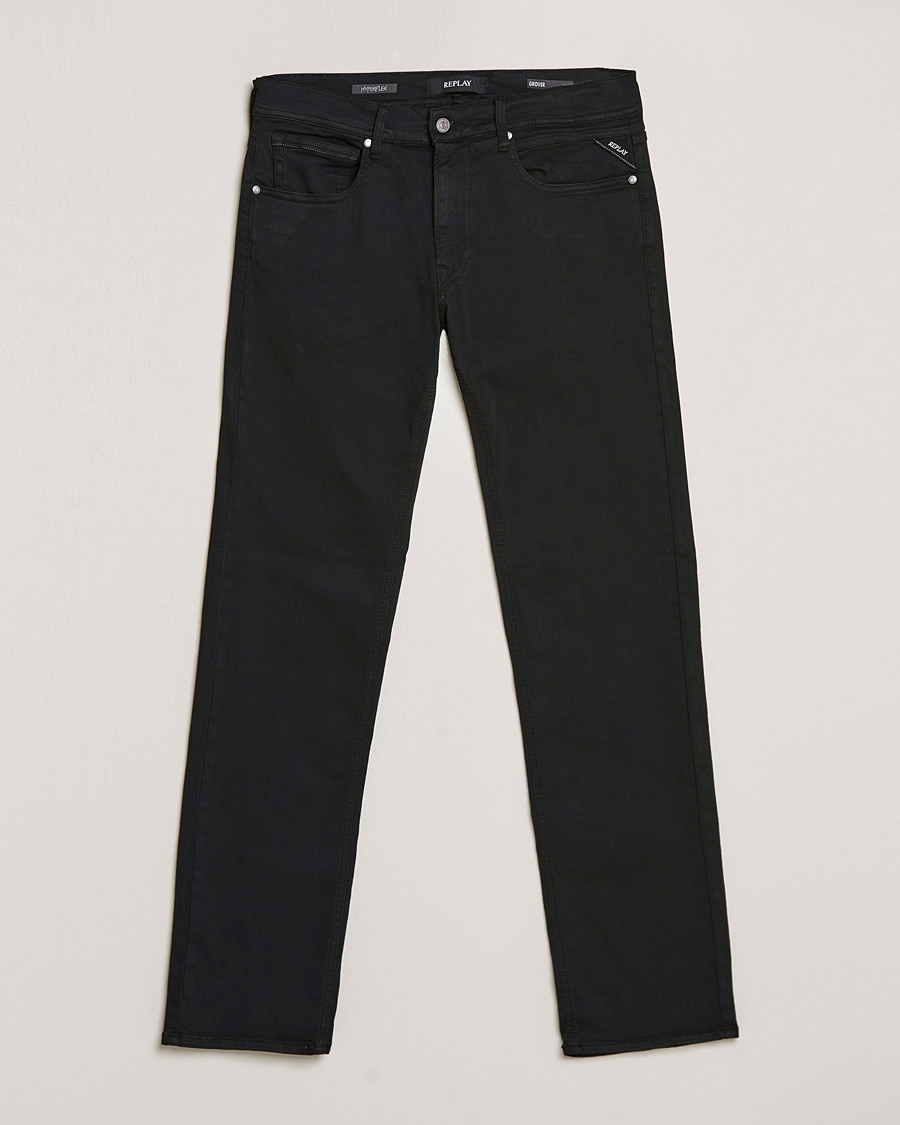 Uomini | Jeans | Replay | Grover Hyperflex Jeans Black