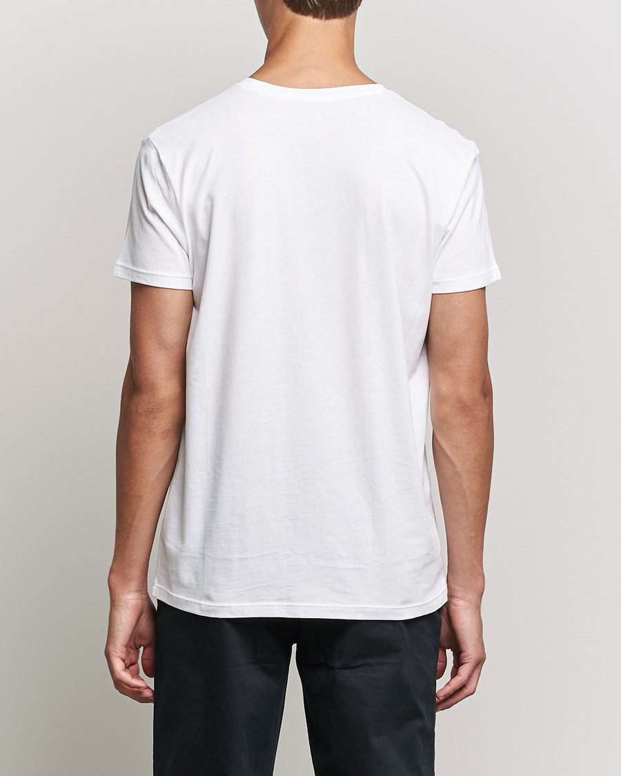 Uomini | T-shirt | GANT | 2-Pack Crew Neck T-Shirt White