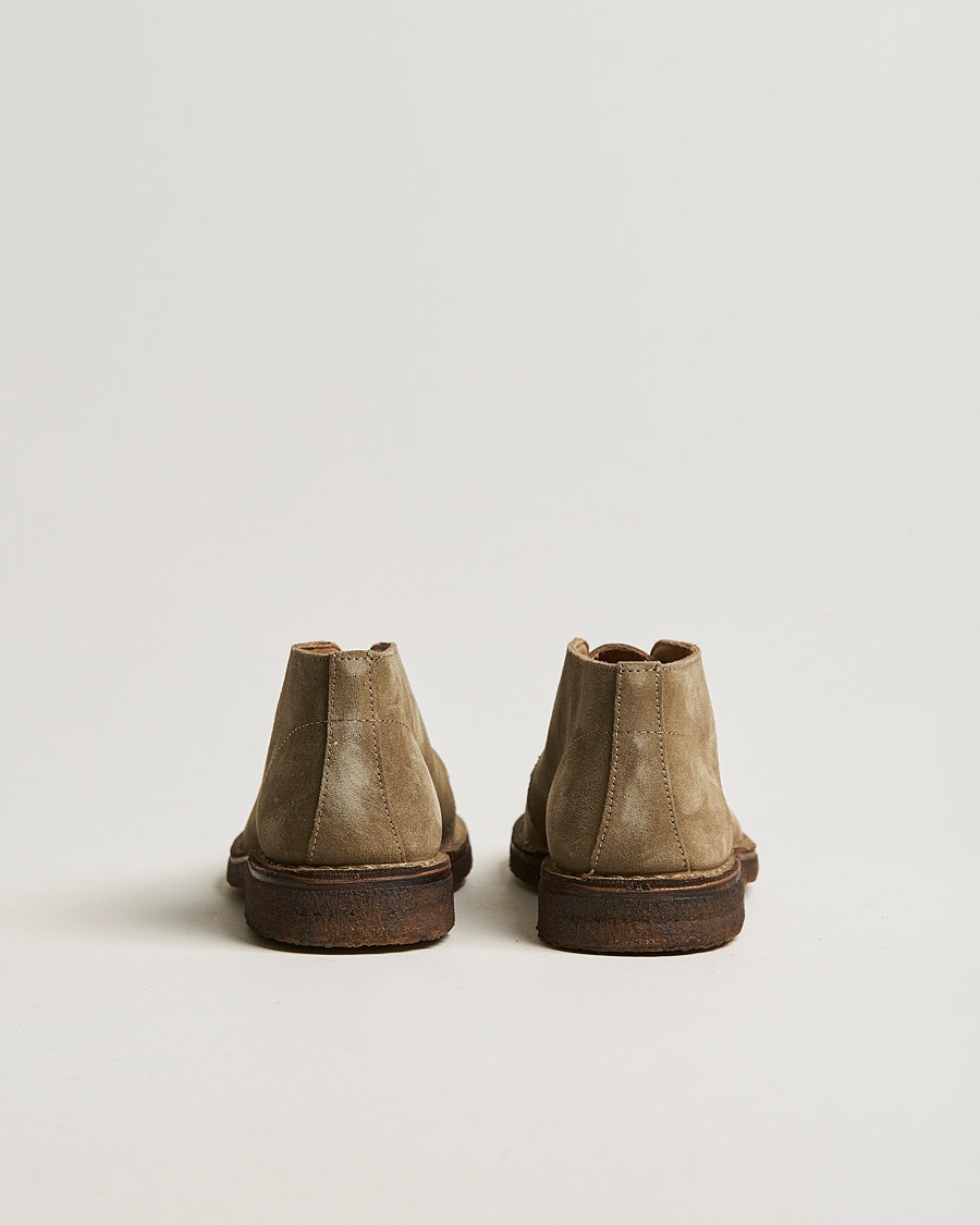 Uomini | Stivali | Drake's | Crosby Moc-Toe Suede Chukka Boots Sand