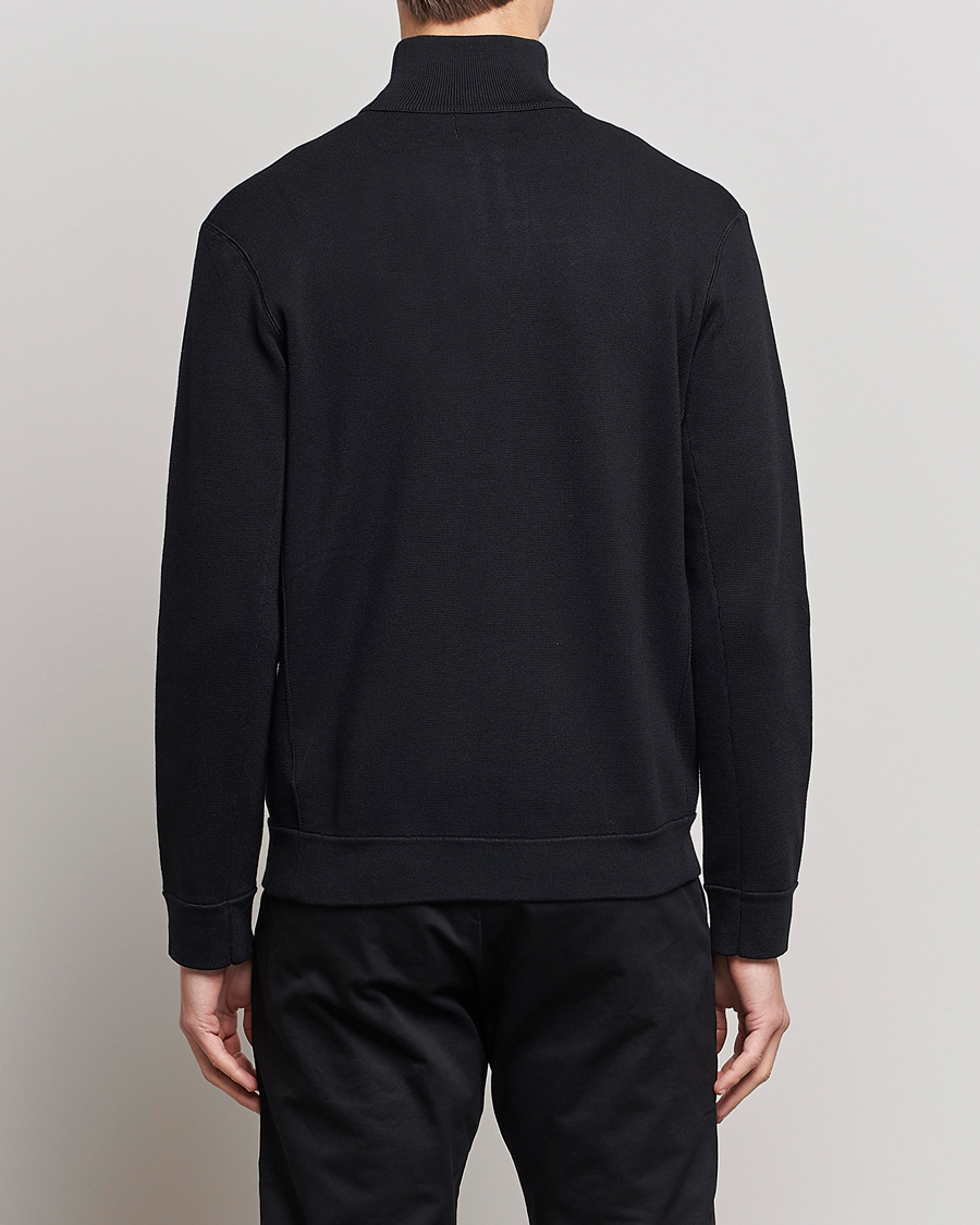 Uomini | Maglieria | NN07 | Luis Knitted Full-Zip Sweater Black