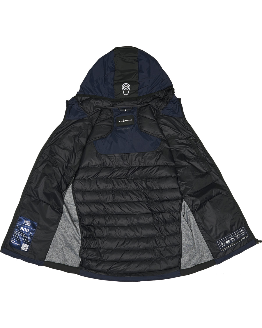 Uomini | Giacche | Sail Racing | Antartica Hybrid Hooded Jacket Dark Navy