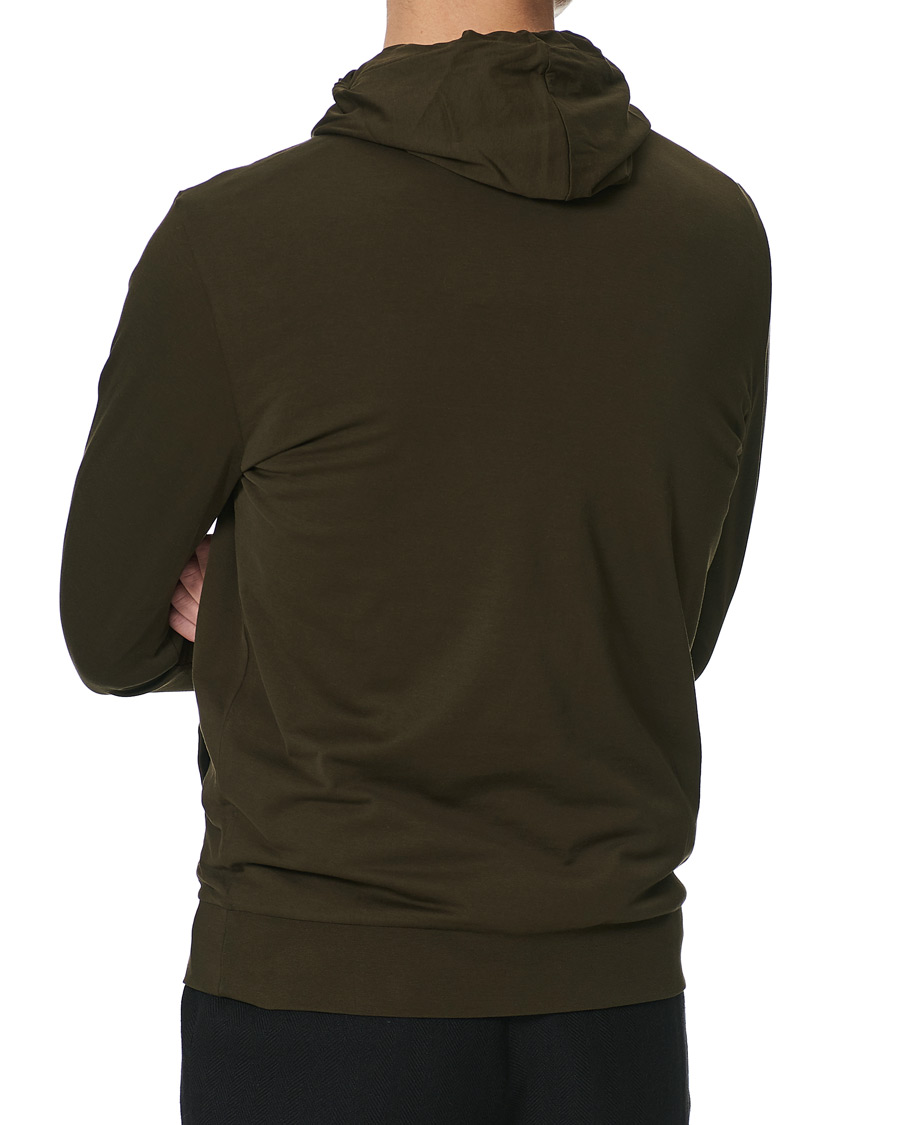 Uomini | Maglieria | Ralph Lauren Purple Label | Luxury Lisle Hoodie Inverness Loden