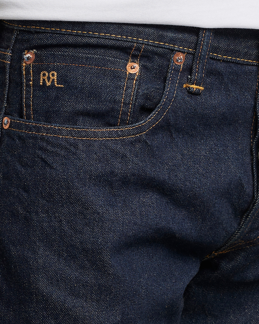 Uomini | Pantaloni | RRL | Slim Fit 5-Pocket Denim Once Washed