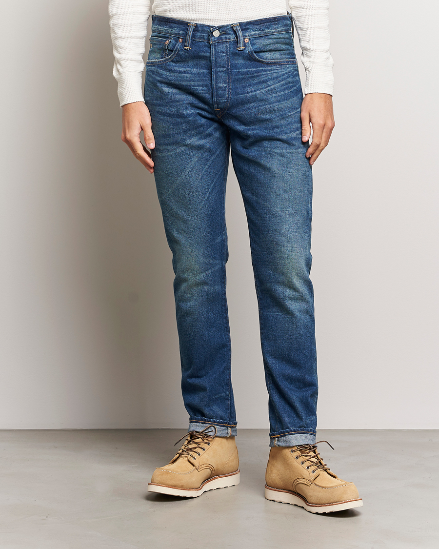 Uomini | Jeans | RRL | Slim Narrow 5-Pocket Denim Grandfalls Wash