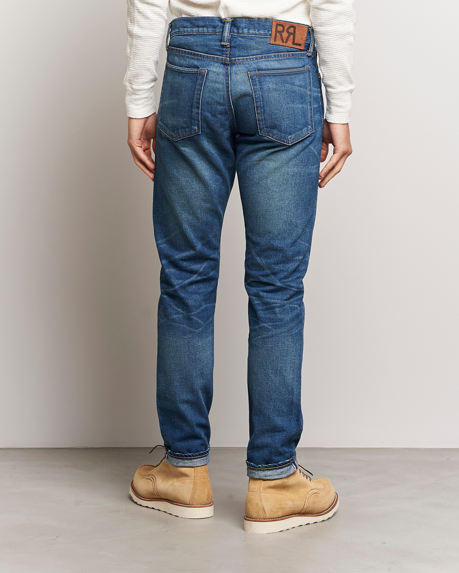 Uomini | Jeans | RRL | Slim Narrow 5-Pocket Denim Grandfalls Wash