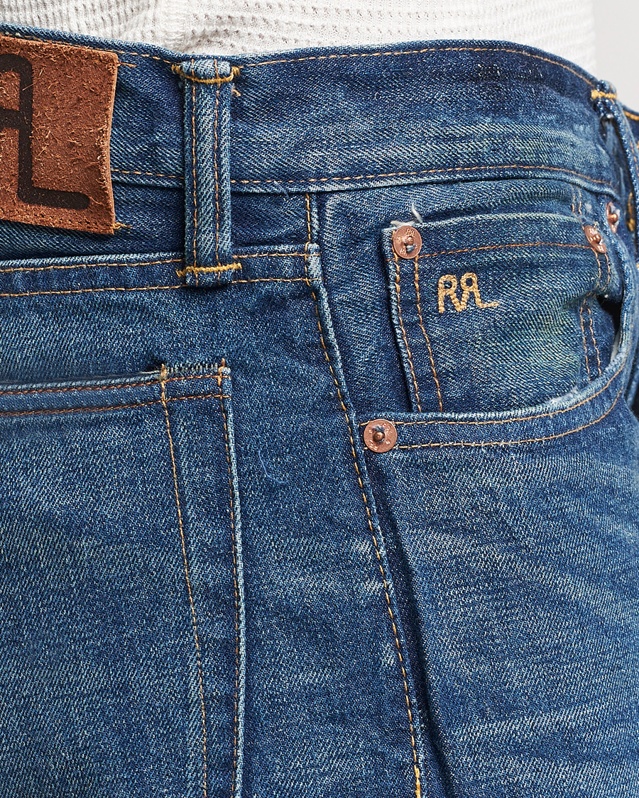 Uomini | Jeans | RRL | Slim Narrow 5-Pocket Denim Grandfalls Wash