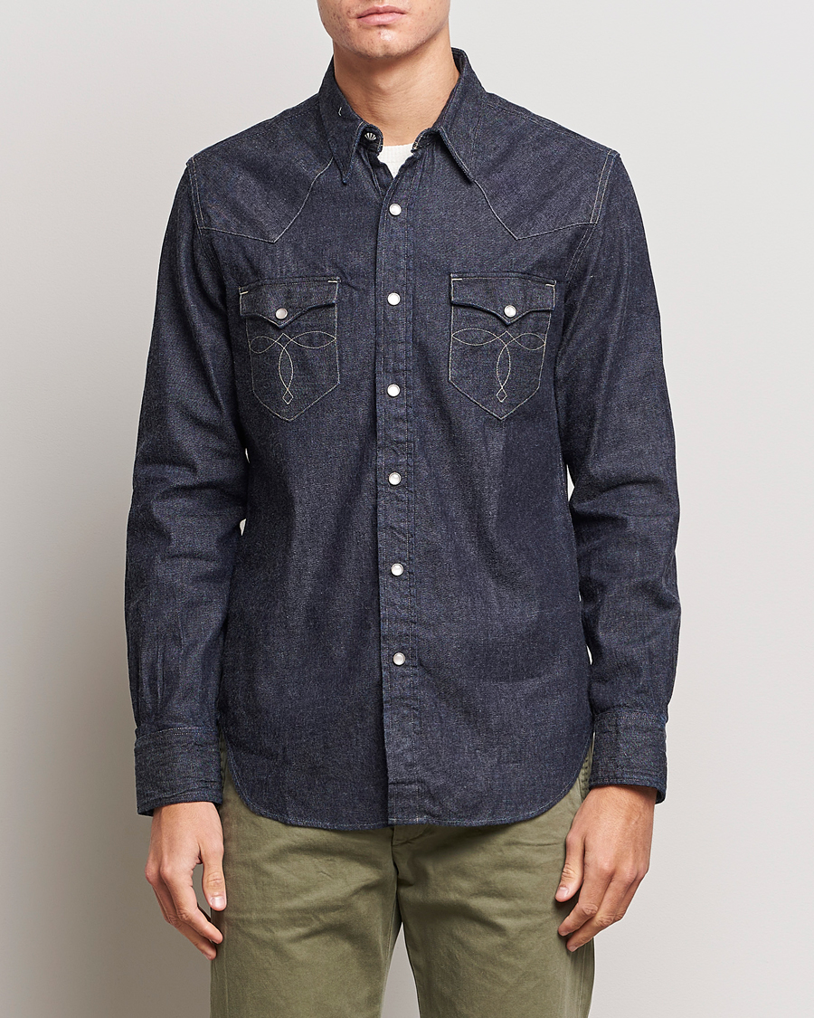 Uomini | Camicie | RRL | Buffalo Western Shirt Rinse