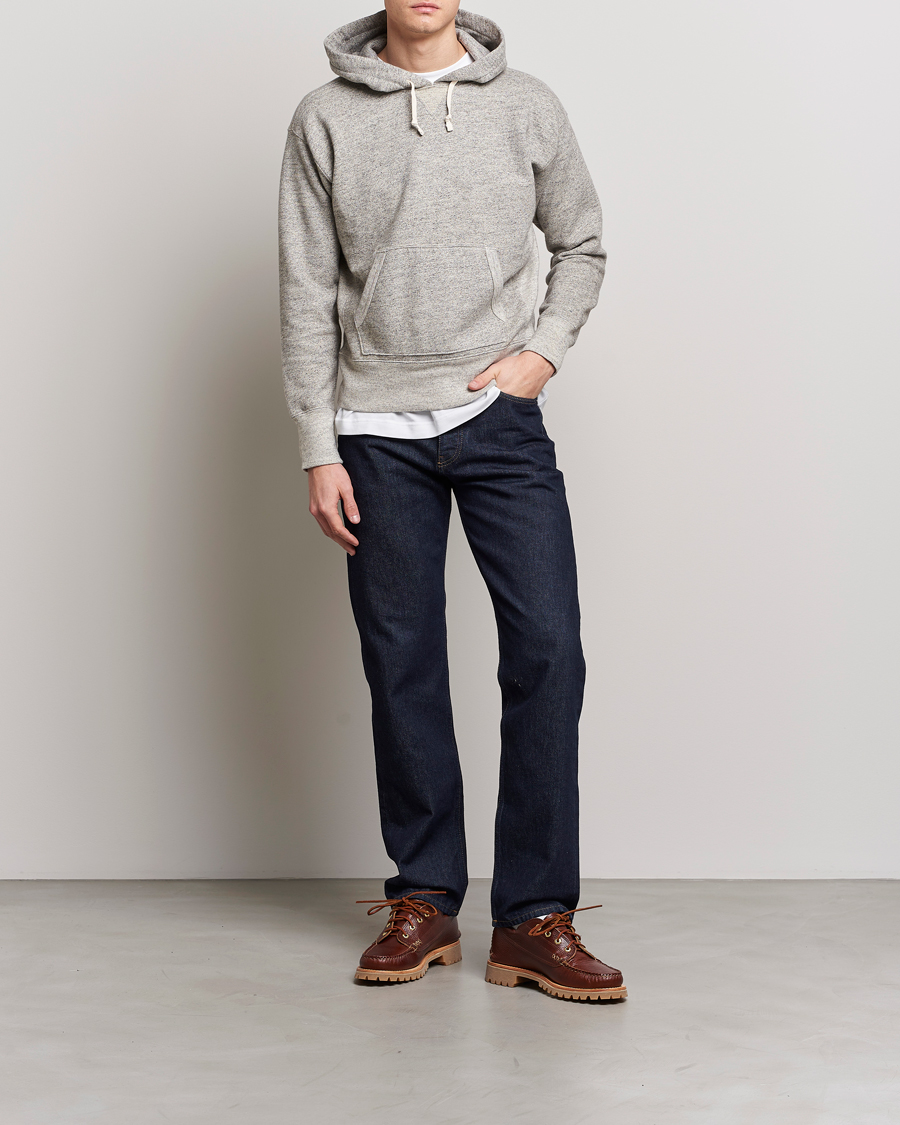 Uomini | Maglieria | RRL | Hooded Pullover Athletic Grey Heather