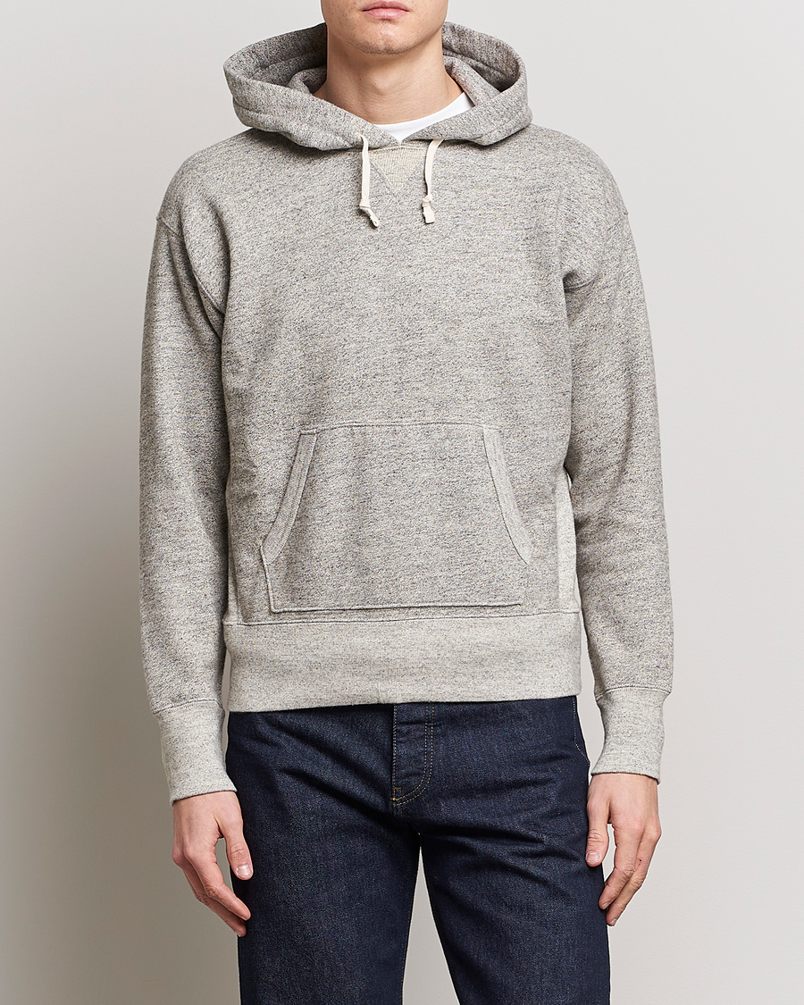 Uomini | Maglieria | RRL | Hooded Pullover Athletic Grey Heather