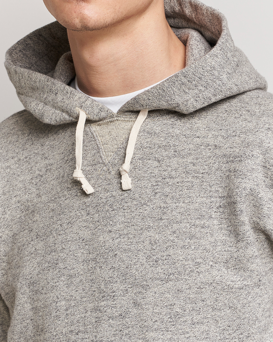 Uomini | Maglieria | RRL | Hooded Pullover Athletic Grey Heather