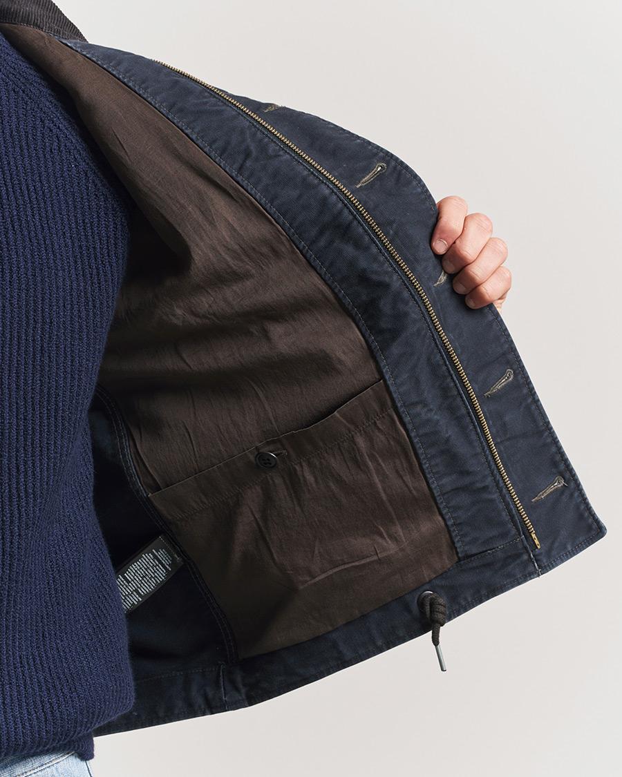 Uomini | Giacche | RRL | Bower Deck Jacket Dark Navy