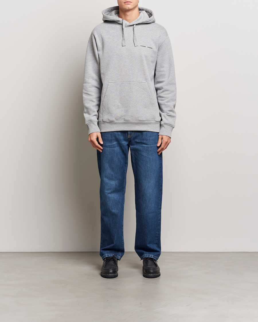 Uomini | Maglieria | Samsøe Samsøe | Norsbro Hoodie Grey Melange