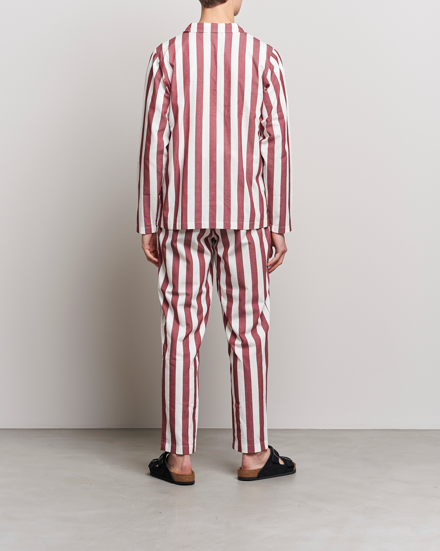 Uomini | Accappatoi & Pigiami | Nufferton | Uno Striped Pyjama Set Red/White