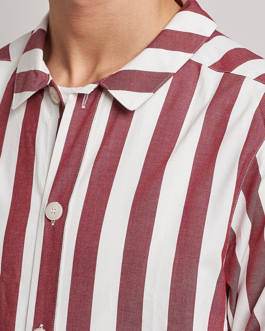 Uomini | Accappatoi & Pigiami | Nufferton | Uno Striped Pyjama Set Red/White