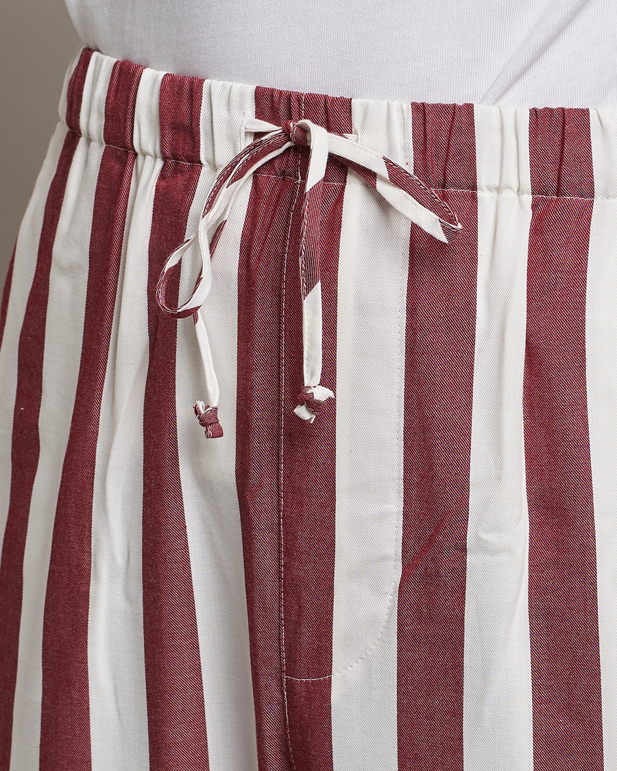 Uomini | Accappatoi & Pigiami | Nufferton | Uno Striped Pyjama Set Red/White
