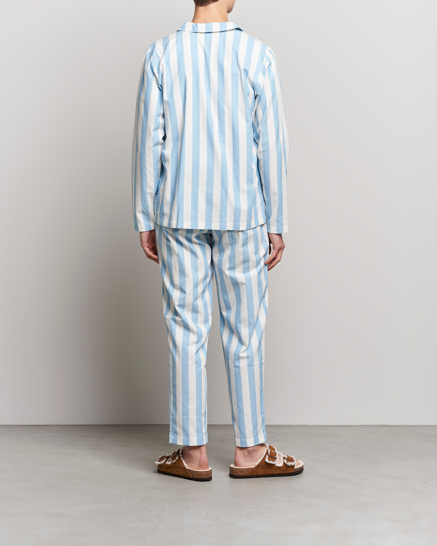 Uomini | Accappatoi & Pigiami | Nufferton | Uno Striped Pyjama Set Blue/White