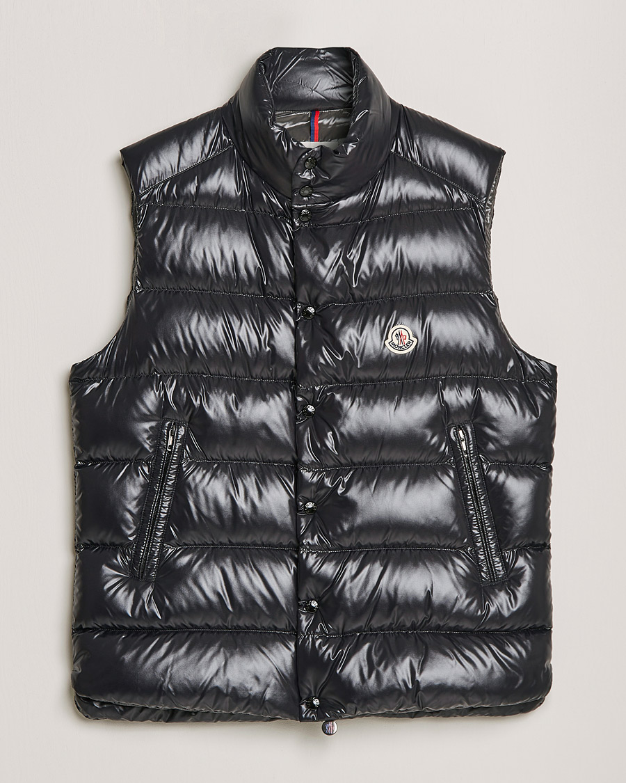Uomini | Gilet | Moncler | Tibb Down Vest Black