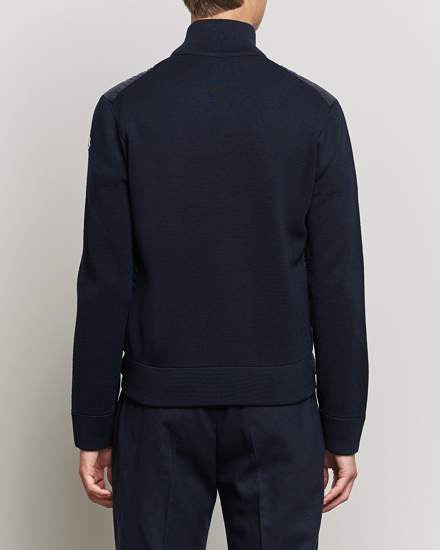 Uomini | Giacche | Moncler | Hybrid Zip Cardigan Navy
