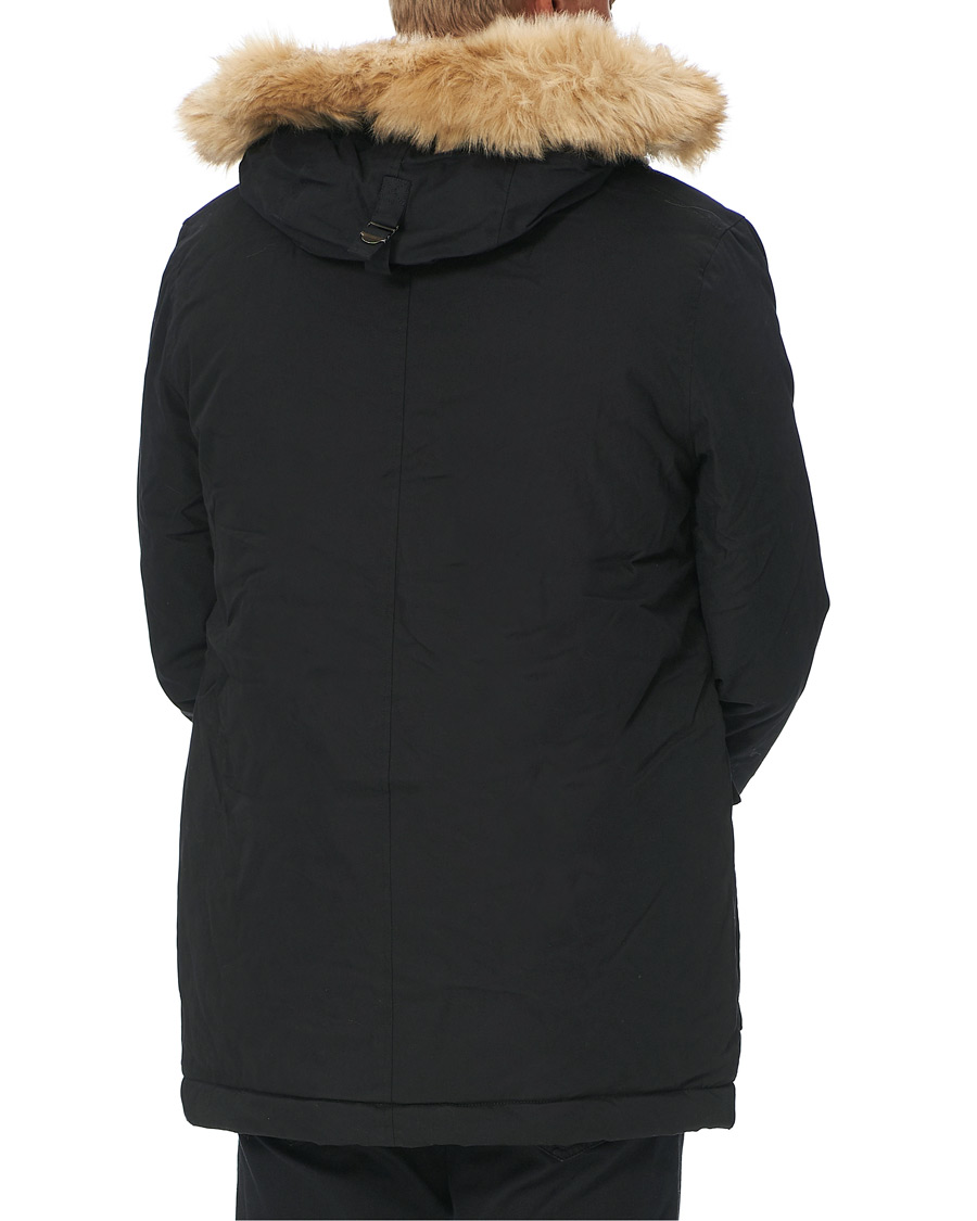 Uomini | Giacche | Lyle & Scott | Winter Weight Micro Fleece Parka Black