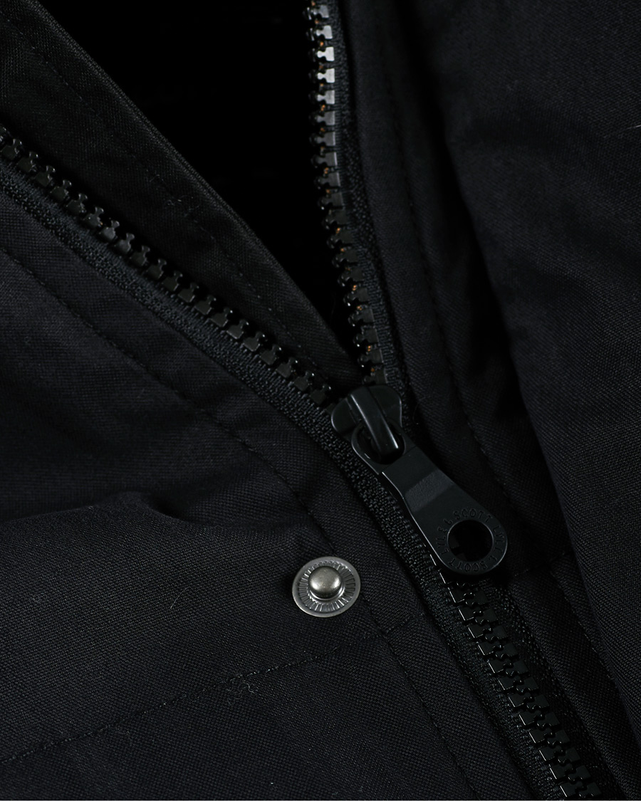 Uomini | Giacche | Lyle & Scott | Winter Weight Micro Fleece Parka Black