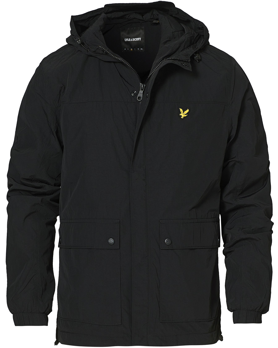 Uomini | Giacche | Lyle & Scott | Hooded Pocket Jacket Black