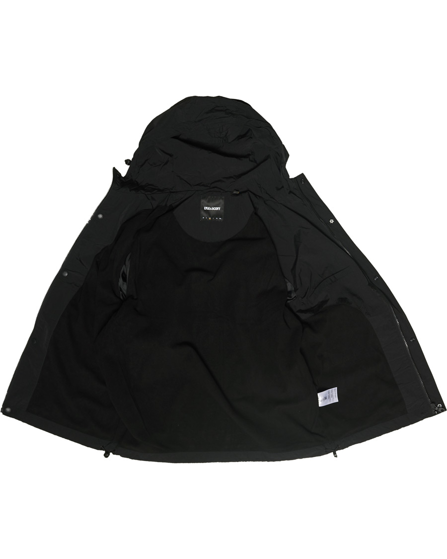 Uomini | Giacche | Lyle & Scott | Hooded Pocket Jacket Black