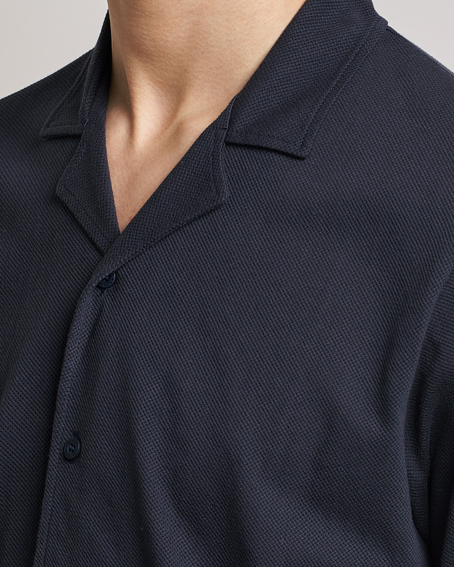 Uomini | Camicie | Sunspel | Riviera Resort Shirt Navy