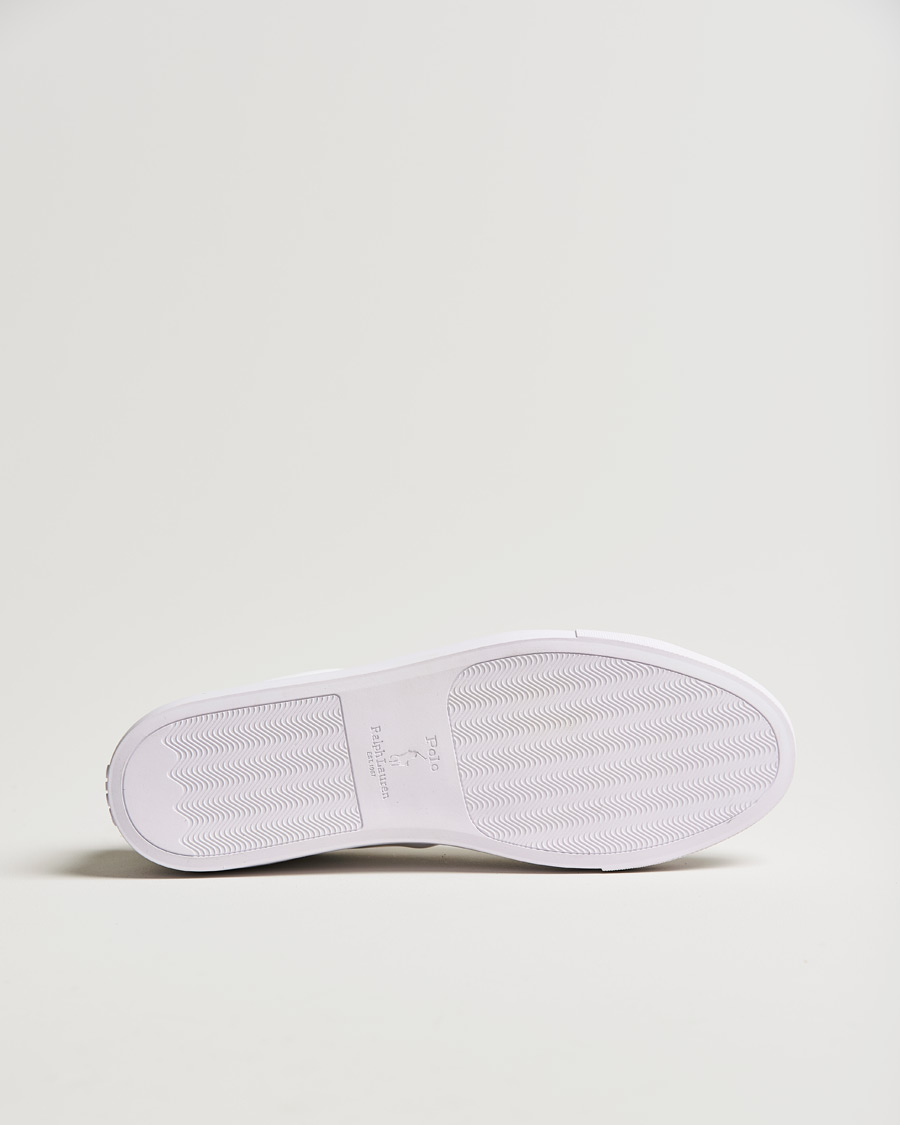 Uomini | Polo Ralph Lauren Jermain II Sneaker Black Heel White | Polo Ralph Lauren | Jermain II Sneaker Black Heel White