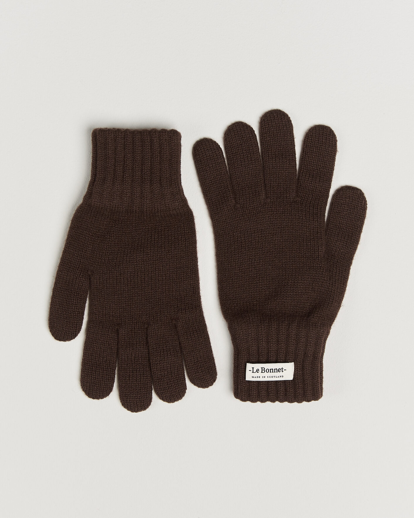 Uomini | Guanti | Le Bonnet | Merino Wool Gloves Gingerbread