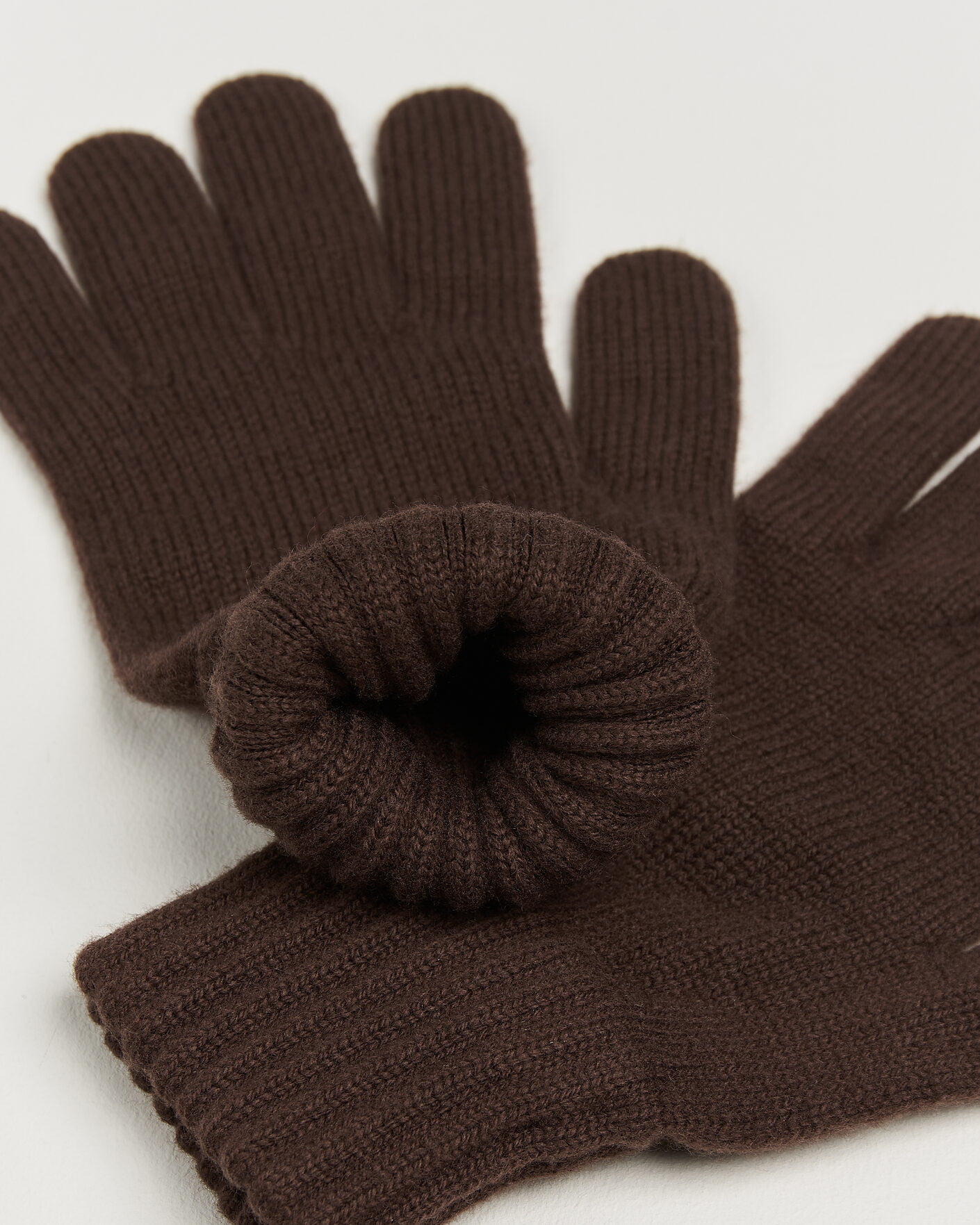 Uomini | Guanti | Le Bonnet | Merino Wool Gloves Gingerbread