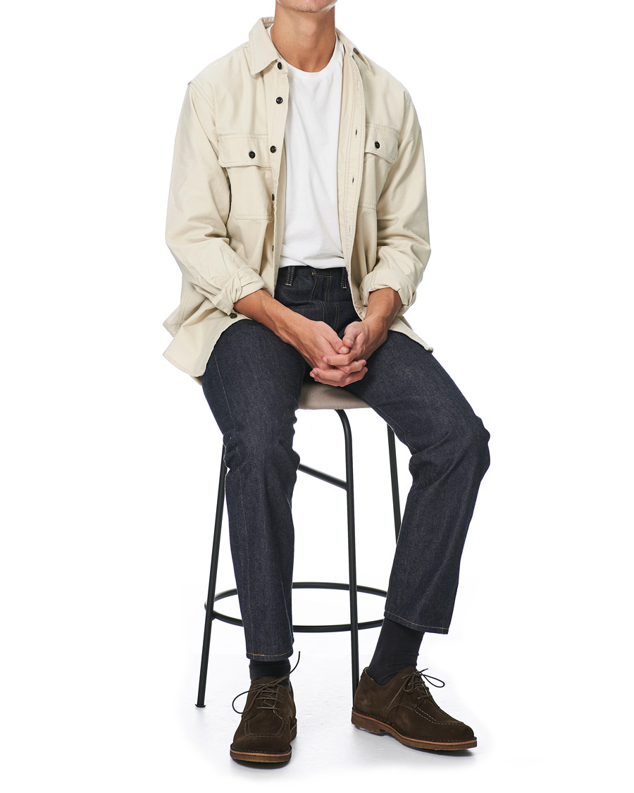 Uomini | Camicie | Filson | Field Flannel Shirt Off White
