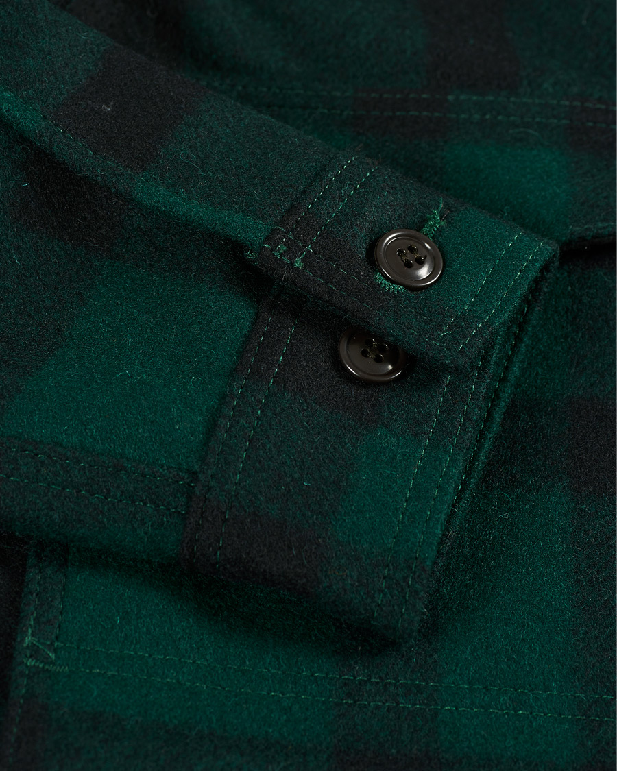 Uomini | Giacche | Filson | Mackinaw Cruiser Shirt Jacket Green/Black