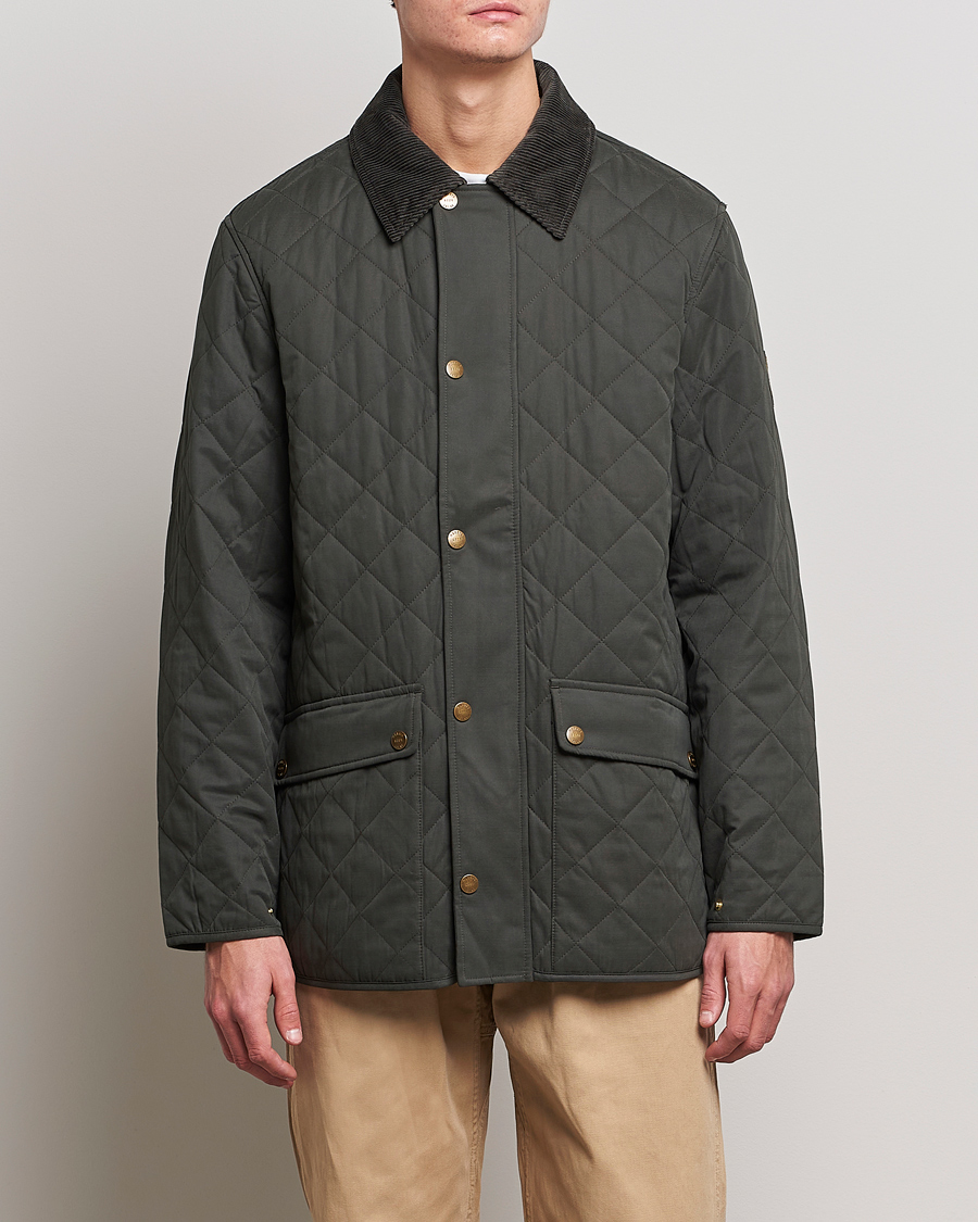 Uomini | Giacche | Morris | Barrow Hill Quilted Jacket Olive