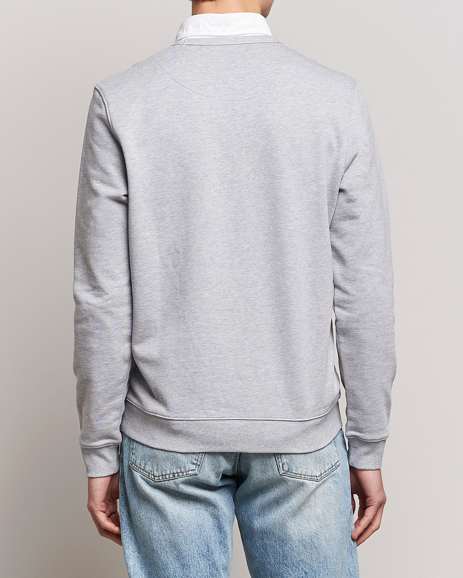 Uomini | Maglieria | Morris | Lily Sweatshirt Light Grey Melange