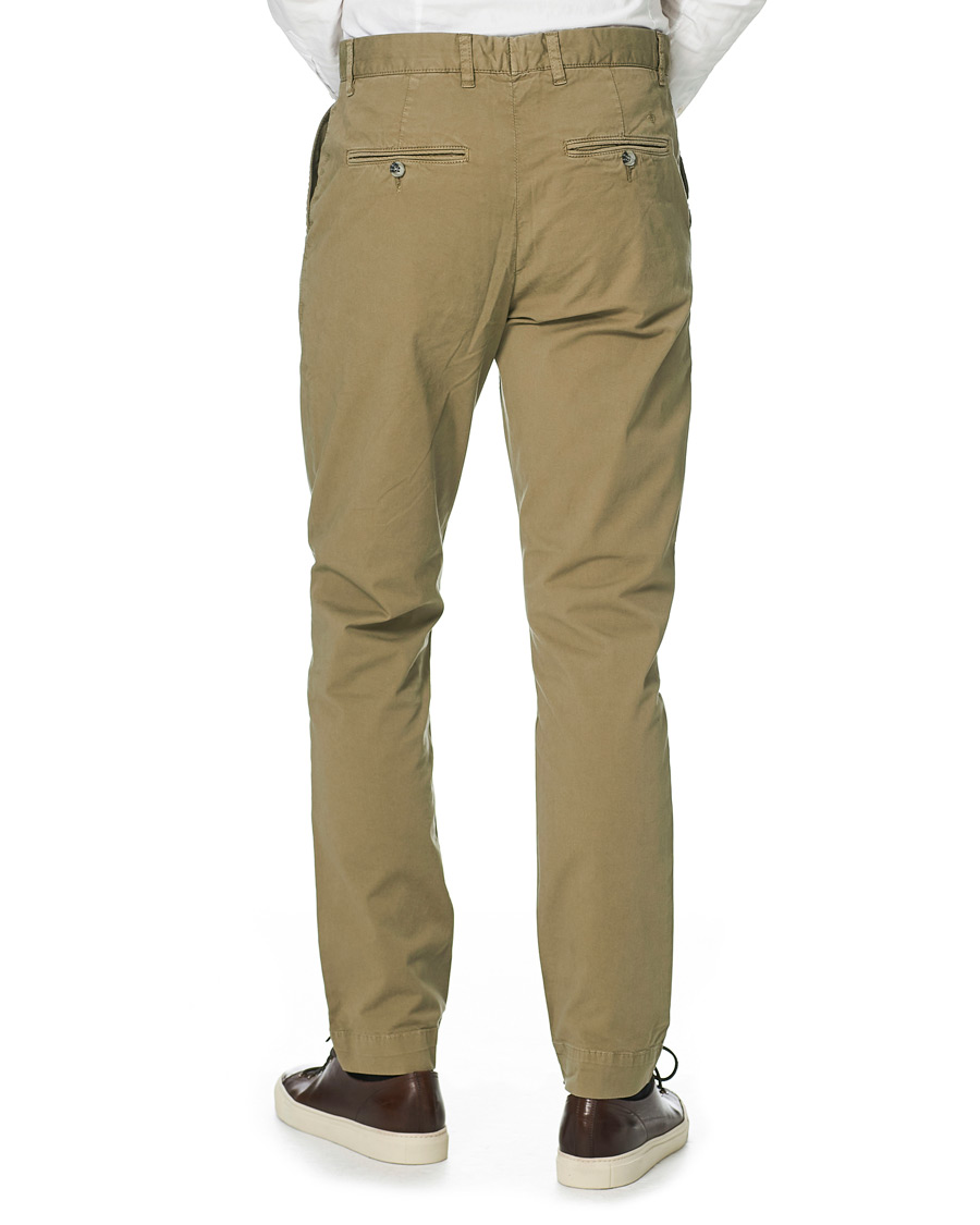 Uomini | Pantaloni | Morris | Henry Cotton Chino Olive
