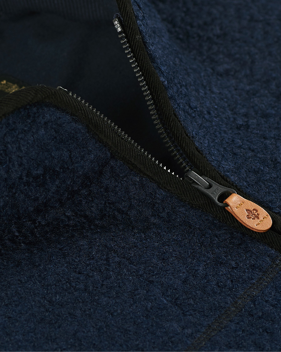 Uomini | Gilet | Morris | Whitfield Pile Vest Navy