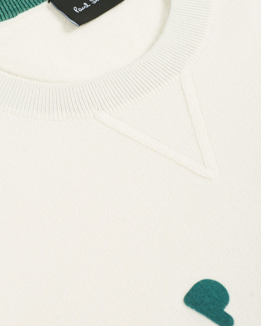 Uomini | Maglieria | PS Paul Smith | Cotton Wool Pullover Offwhite