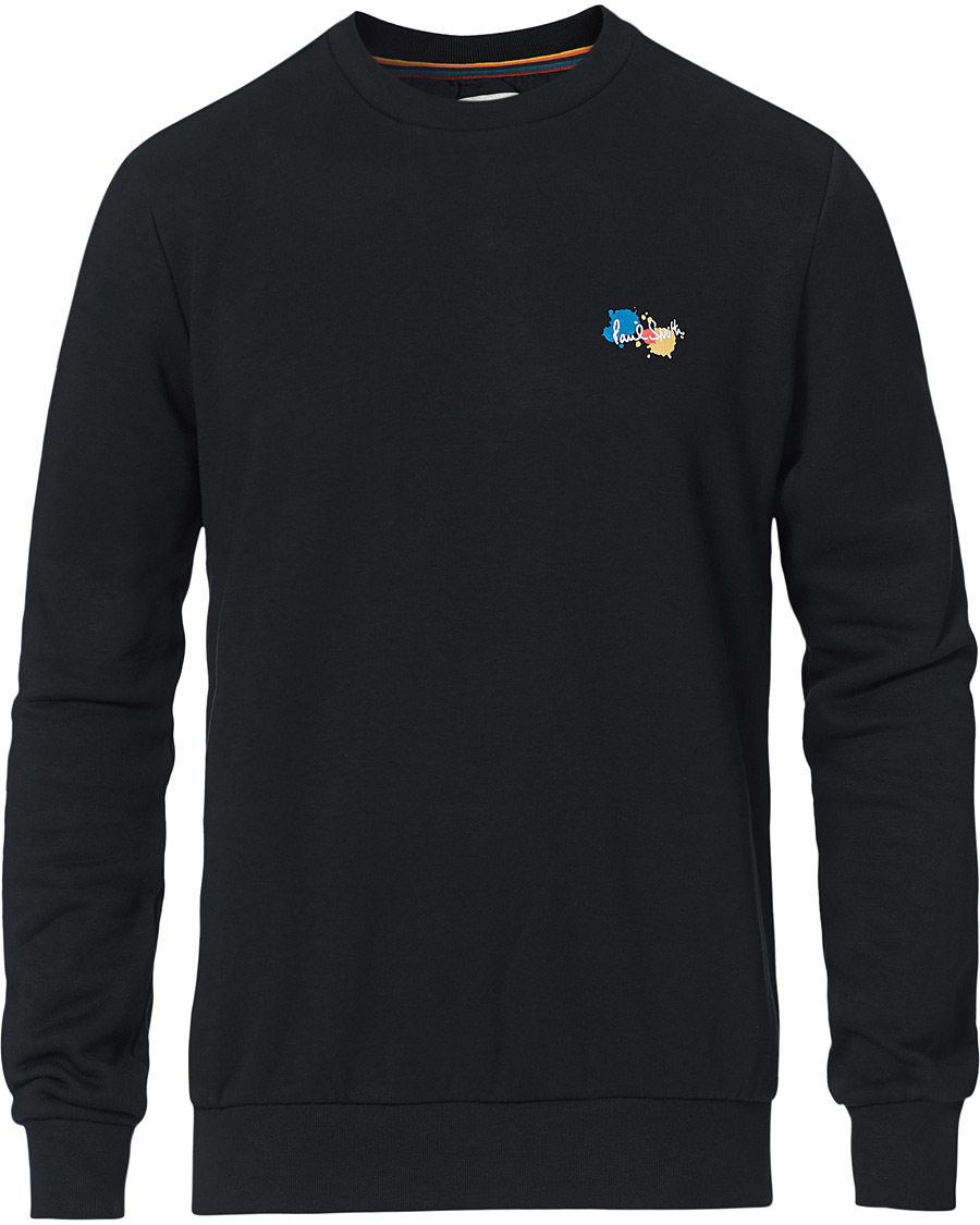 Uomini | Maglieria | Paul Smith | Logo Sweatshirt Black