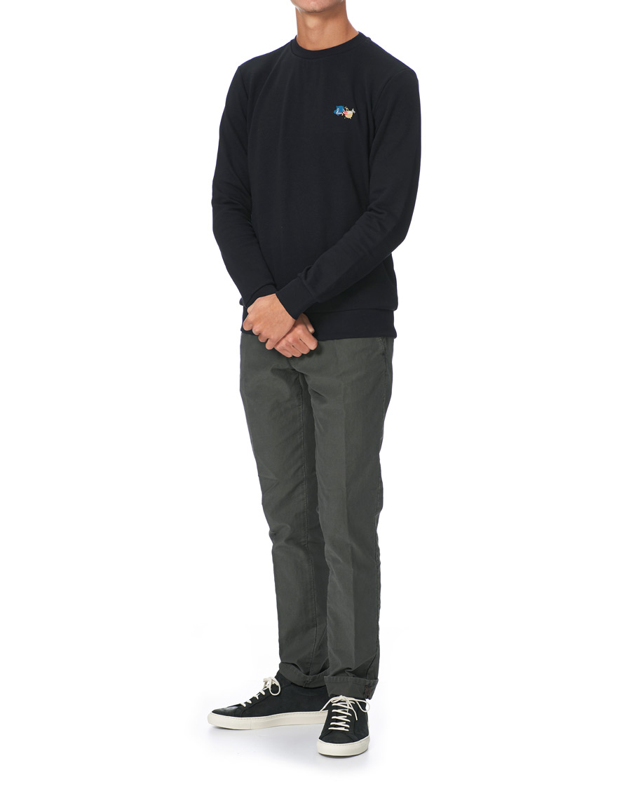 Uomini | Maglieria | Paul Smith | Logo Sweatshirt Black
