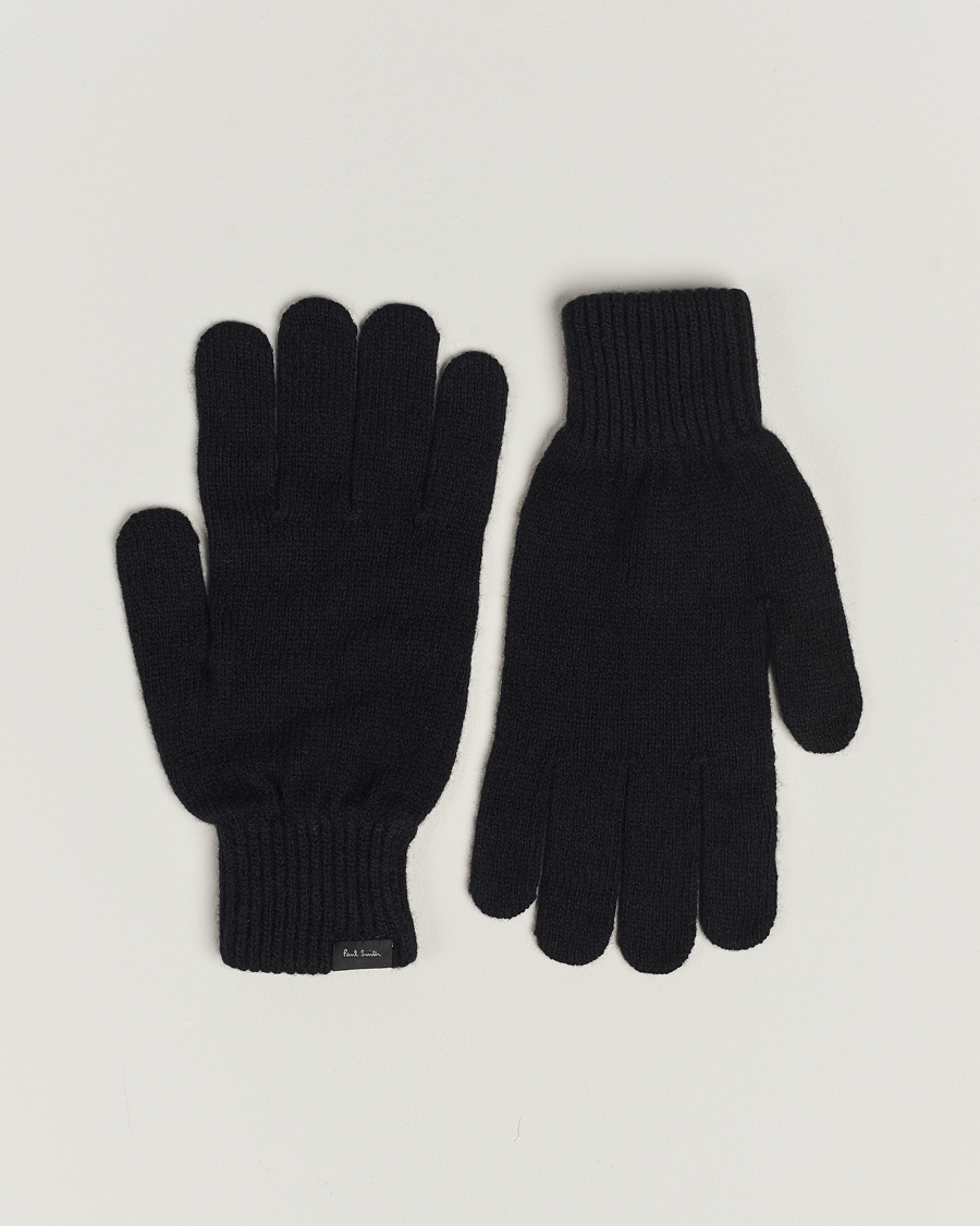 Uomini | Paul Smith Cashmere Glove Black | Paul Smith | Cashmere Glove Black