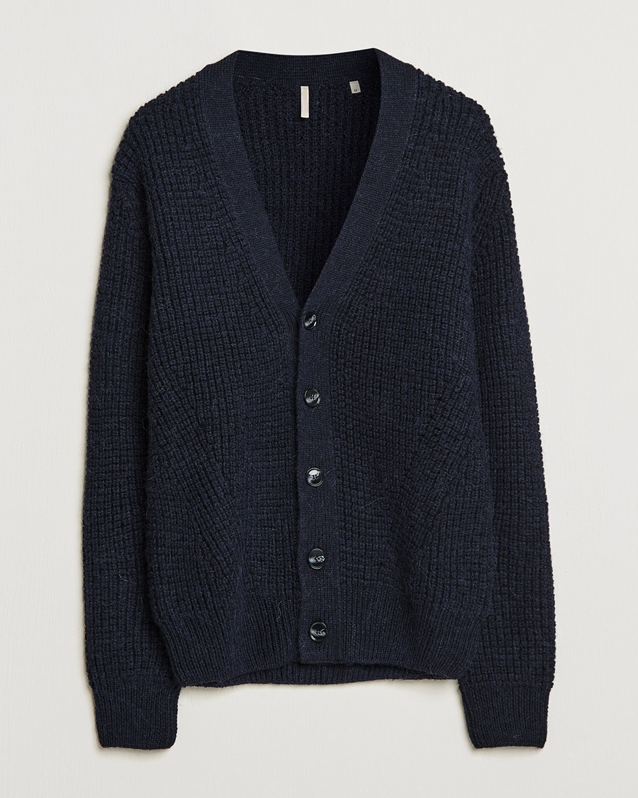 Uomini | Maglieria | Sunflower | John Cardigan Navy