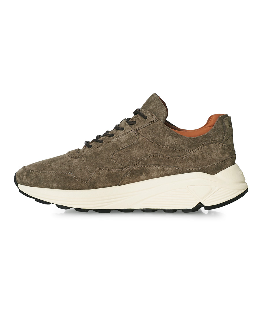 Uomini | Buttero Vinci Suede Running Sneaker Taupe | Buttero | Vinci Suede Running Sneaker Taupe