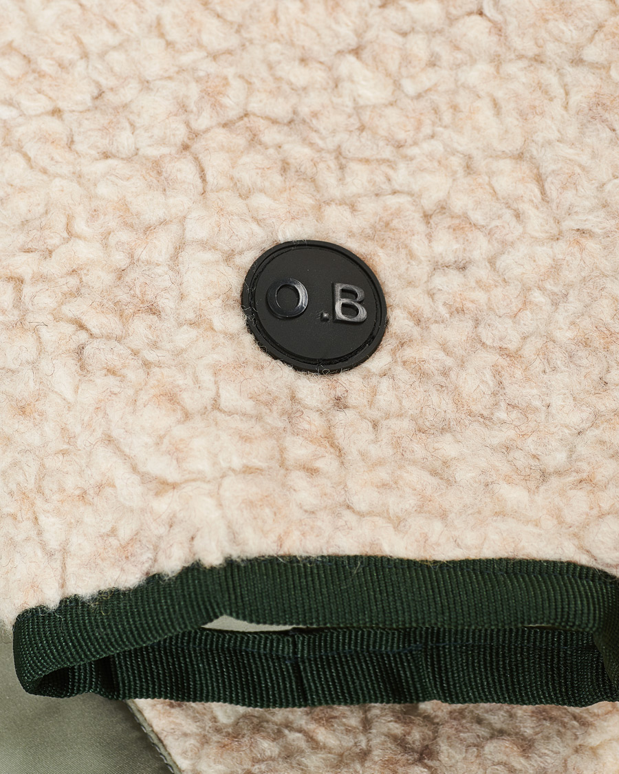 Uomini | Maglieria | Orlebar Brown | Baird Fleece Full Zip Dune/Artichoke