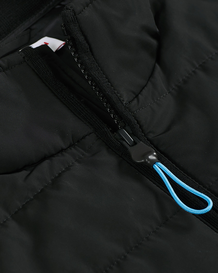 Uomini | Maglieria | Orlebar Brown | Terrence Hybrid Full Zip Black