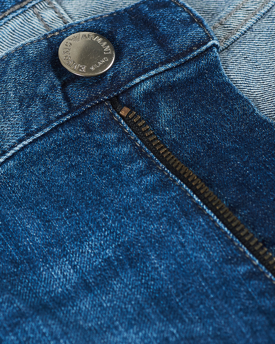 Uomini | Jeans | Emporio Armani | Regular Fit Jeans Medium Blue