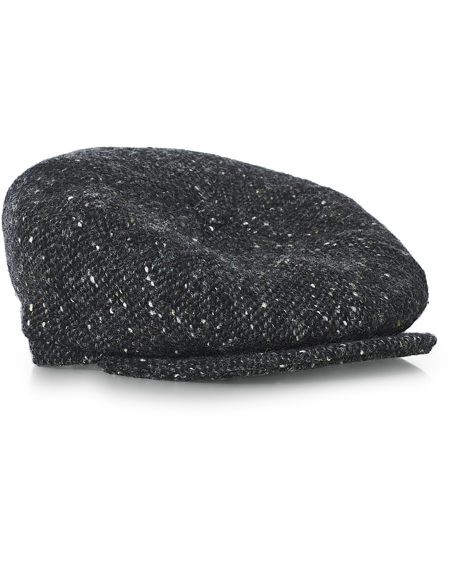 Uomini | Lock & Co Hatters Glen Flat Wool Cap Dark Grey | Lock & Co Hatters | Glen Flat Wool Cap Dark Grey