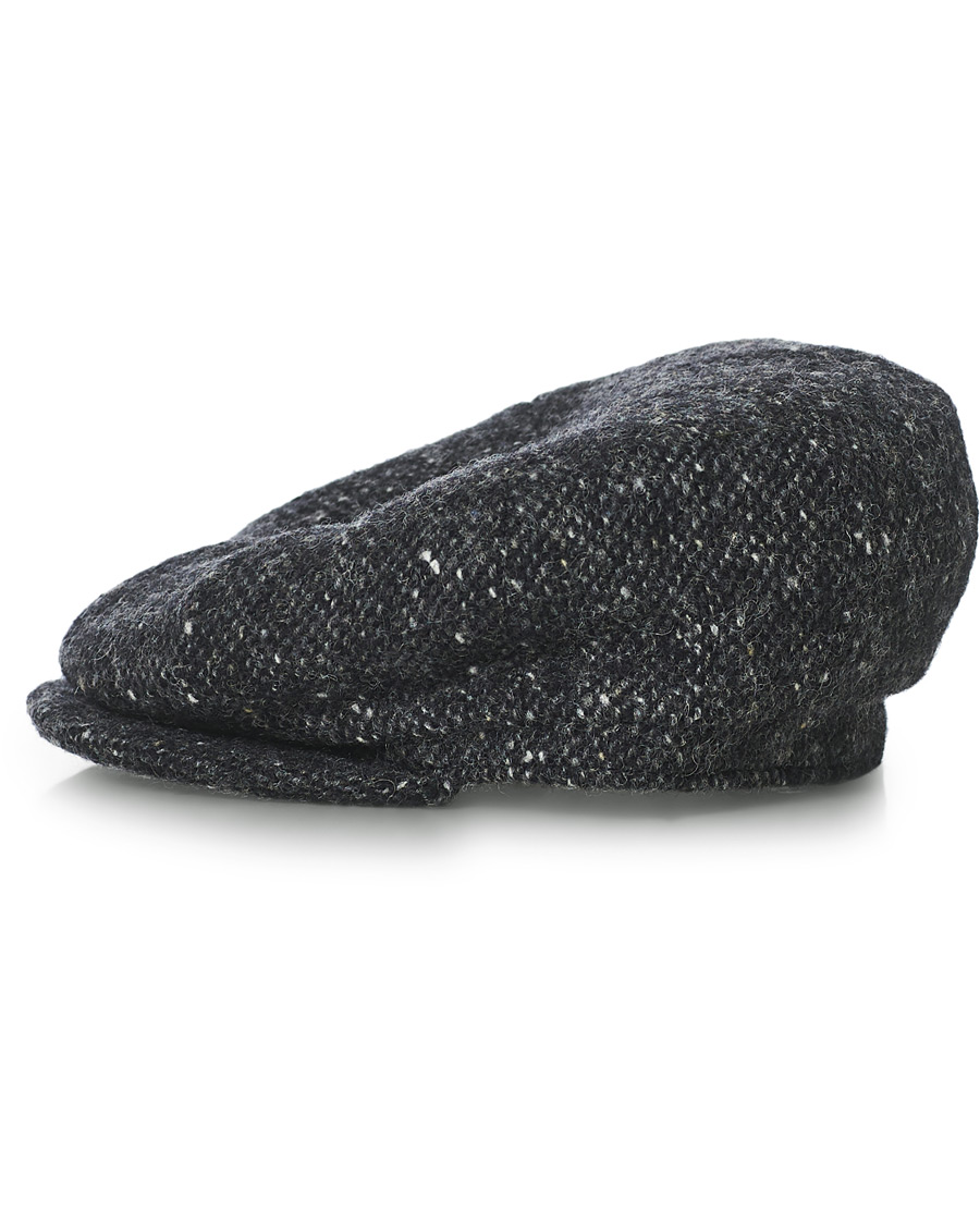 Uomini | Lock & Co Hatters Glen Flat Wool Cap Dark Grey | Lock & Co Hatters | Glen Flat Wool Cap Dark Grey